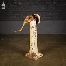 Industrial Chain Winch on Cast Iron Base Plinth Up-stand