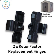 Keter Factor Hinges Hinge Replacement Spare Part Garden Storage Unit Plastic