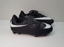 NIKE BRAVATA II FG JUNIOR 1UK EUR33 BOYS GIRLS BLACK FOOTBALL SHOES SOCCER BOOTS