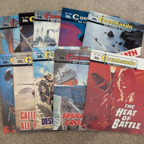 Commando comics 2112 2120 - 10, 2112,