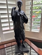 A Patinated Bronze Diana Of