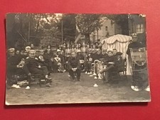 EARLY 1900s SOCIAL HISTORY RP PC - SALVATION ARMY BAND - FINSBURY PARK, LONDON