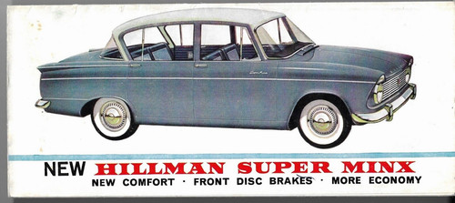 Hillman super minx series - hillman, ii