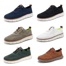 Mens Breath Woven Shoes Slip On Flats Comfy Office Work Driving Loafer Shoes