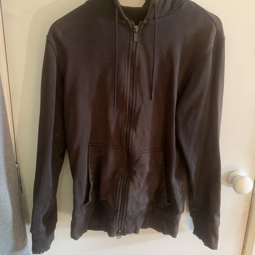 Medium black hoodie used - black,