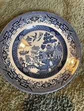 Ringtons Blue & White Plate Oriental Design James Broadhurst Collectable