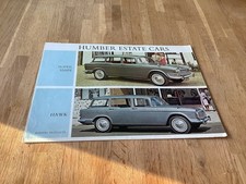 Humber Estate Cars. (1965/66) Super Snipe & Hawk. 