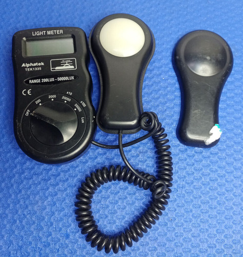 Alphatek tek1335 light meter - alphatek,