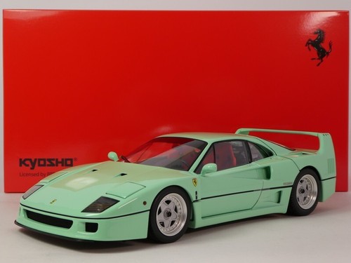 Kyosho ferrari f40 mint green - kyosho,