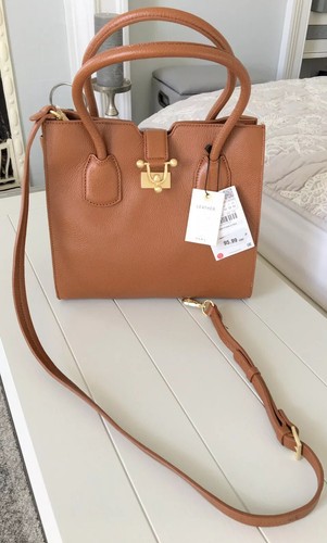 Zara leather small city - small, bag