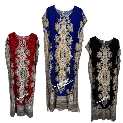 Ladies cotton kaftan - cotton,