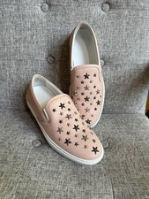 Jimmy Choo Studded Star Slip On Sneakers Size 42