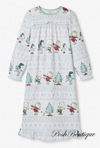 Peanuts nightgown pajamas gown - peanuts,