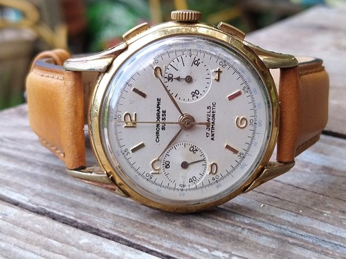 Vintage chronographe suisse - vintage,