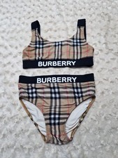 Burberry Girls Check Bikini  Age 10