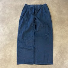 Alexandra Canvas Trousers Mens 32" Straight Fit Carpenter Workwear Pants, Navy