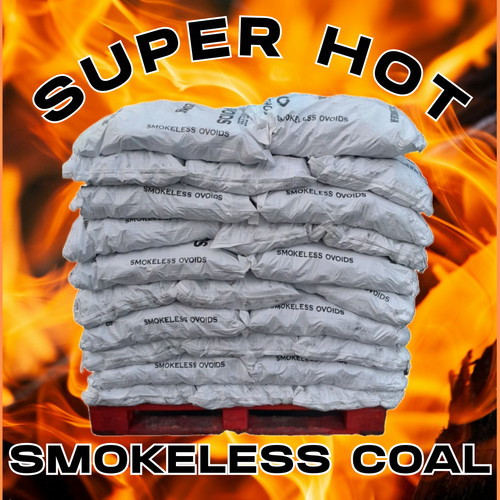 Smokeless coal ovoids - 1, ton