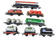 Rake Of 8x OO Model Railway