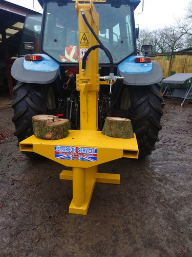 Log splitter 25ton tractor - log,