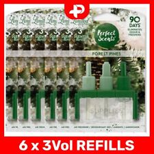 Febreze 3Volution plug In Refills Perfect Scents Air Freshener Pines Box of 6