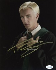 TOM FELTON Autographed Signed