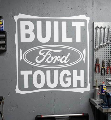 Built ford tough - ford, decal