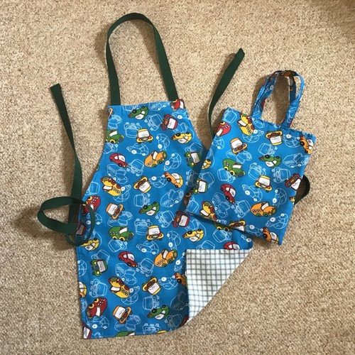 Little apron bag for 3 - in,