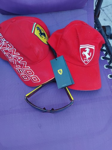 Ferrari sunglasses and caps - ferrari,