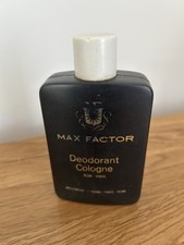 Max Factor Deodorant Cologne For Men  50 ml. VTG 70’s. MR24625 