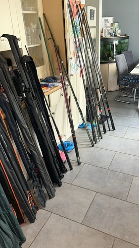 Fishing rods various - 25,