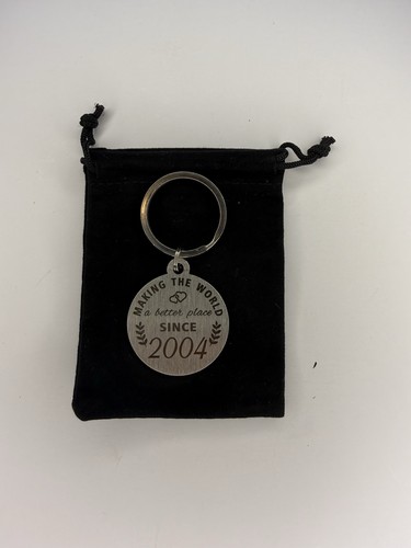 Happy 21st birthday keyring - happy,