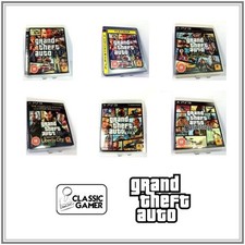 Grand Theft Auto IV, V, San Andreas, Episodes from Liberty City GTA Games PS3 VG