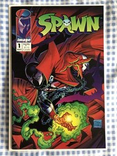 Spawn 1 (1992) 1st Printing with poster. Todd McFarlane story and art [6.5]