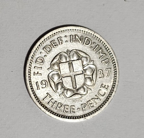 Coins 1937 three pence - 1937,