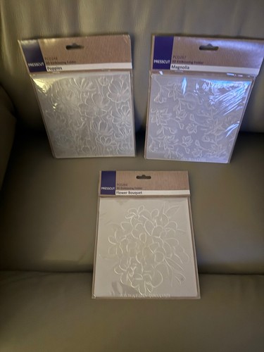 New square floral presscut - square,