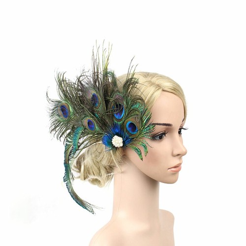Handmade peacock feather - peacock,