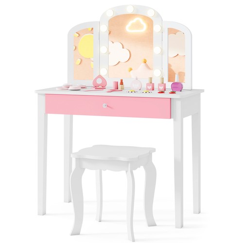 Toddler makeup vanity desk - toddler,