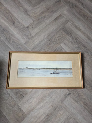 Framed watercolour edward - framed,