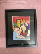 BERYL COOK  , Vintage Art Gallery Print  - Unique Gift , OOAK RARE DELUXE FRAMED