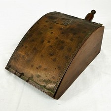 Antique Coal Scuttle Hammered