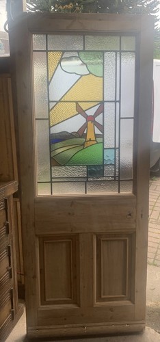 Old original victorian stained - old,