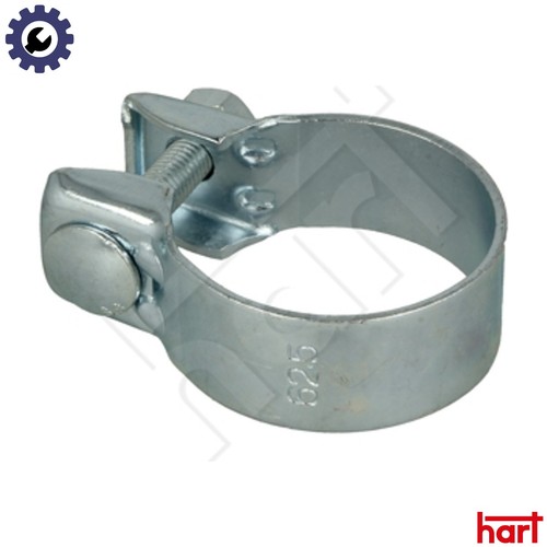 Clamping piece exhaust system - clamping,