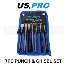 US PRO Tools Punch Chisel Set