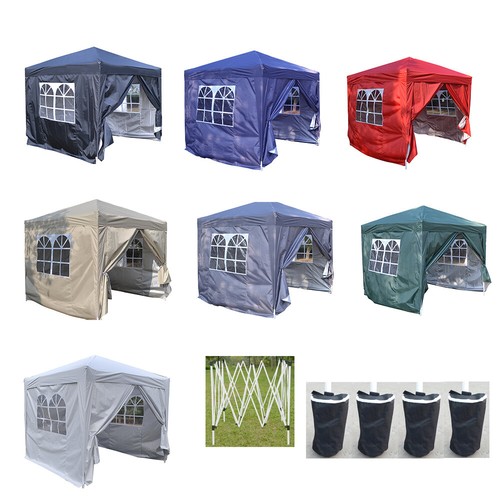 5x2 garden pop up gazebo - up,