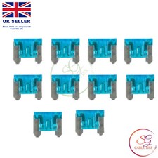 10x 15A Amp Micro Fuses Auto