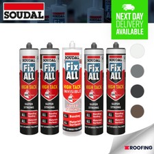 Soudal Fix All High Tack Sealant Adhesive MS Polymer Strong **MULTI LISTING**