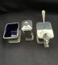 SOLID SILVER ART DECO