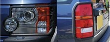 LAND ROVER DISCOVERY 3 FRONT & REAR LIGHT GUARD SET VUB501200 / VUB501380