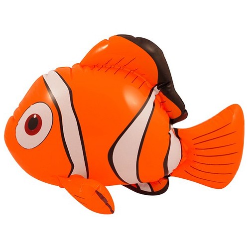 Inflatable clownfish toy - toy, –