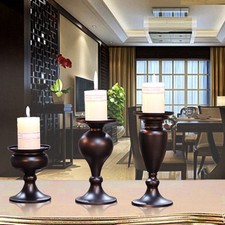 Black Candle Holders for